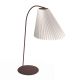 Lampadaire arc pied corten CONE Emu