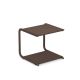 Table basse d'extérieur en aluminium HOLLY Emu, coloris marron d'Inde