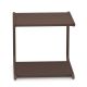 Table basse d'extérieur en aluminium HOLLY Emu, coloris marron d'Inde