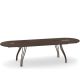 Table de jardin extensible marron d'Inde VERA Emu