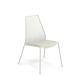 Chaise de jardin blanche VERA Emu, coussin blanc