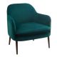 Fauteuil CHARMY Pols Potten, velours vert