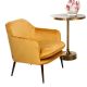 Fauteuil CHARMY Pols Potten, velours gold