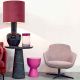 Fauteuil pivotant rose SPOCK Pols Potten