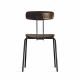 Chaise plaqué noyer américain vernis OKITO PLY Zeitraum