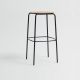 Tabouret de bar H 80 OKITO Zeitraum, chêne