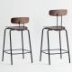 Chaises de bar assise 65 cm OKITO BAR Zeitraum, dossier haut et bas