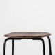 Assise noyer massif du tabouret OKITO Zeitraum