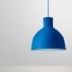 Suspension design en silicone UNFOLD bleu Muuto