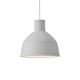 Suspension design en silicone UNFOLD gris clair Muuto