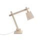 Lampe de table cordon blanc WOODLAMP Muuto