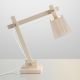 Lampe de table cordon blanc WOODLAMP Muuto