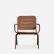 Fauteuil de jardin corten RAY LOUNGE Woud