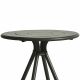 Table de jardin ronde RAY CAFE Woud, coloris vert foncé