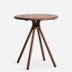 Table de jardin ronde RAY CAFE Woud, coloris corten