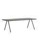 Table de jardin vert foncé plateau aluminium 220 cm RAY Woud