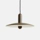 Suspension LU coloris taupe SMALL Woud
