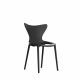 Chaise outdoor LOVE KIDS Vondom, coloris noir