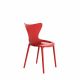 Chaise outdoor LOVE KIDS Vondom, coloris rouge