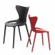 Chaise outdoor LOVE coloris noir et LOVE KIDS coloris rouge Vondom