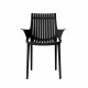 Fauteuil outdoor IBIZA Vondom, coloris noir