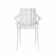 Chaise à accoudoirs outdoor IBIZA Vondom, coloris blanc