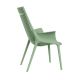 Fauteuil lounge outdoor IBIZA Vondom, coloris vert pickle