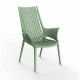 Fauteuil lounge outdoor IBIZA Vondom, coloris vert pickle