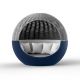 Daybed pivotant coloris navy avec pare soleil gris et tissu acier ULM MOON Vondom