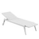 Bain de soleil inclinable SPRITZ Vondom, coloris blanc