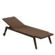 Bain de soleil inclinable SPRITZ Vondom, coloris bronze