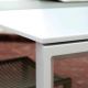 Table aluminium blanc GRANDE ARCHE Fast