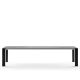 Table extensible aluminium 220/320 cm GRANDE ARCHE Fast, coloris noir
