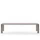 Table extensible aluminium 220/320 cm GRANDE ARCHE Fast, coloris taupe