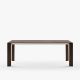Table extensible aluminium 160/210 cm GRANDE ARCHE Fast, coloris brun foncé