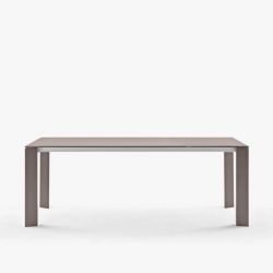 Table extensible 160/260 cm aluminium GRANDE ARCHE Fast