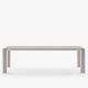 Table extensible aluminium 160/260 cm GRANDE ARCHE Fast, coloris gris poudré