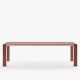 Table extensible aluminium 160/260 cm GRANDE ARCHE Fast, coloris terracotta
