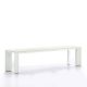 Banc aluminium 180 cm GRANDE ARCHE Fast, blanc