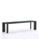 Banc aluminium 180 cm GRANDE ARCHE Fast, gris métal