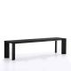 Banc aluminium 180 cm GRANDE ARCHE Fast, noir