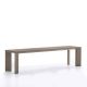 Banc aluminium 180 cm GRANDE ARCHE Fast, taupe