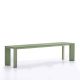 Banc aluminium 180 cm GRANDE ARCHE Fast, thé vert