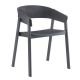 Chaise COVER anthracite Muuto