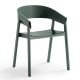 Chaise COVER verte Muuto