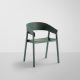 Chaise COVER verte Muuto