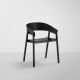 Chaise COVER noire Muuto