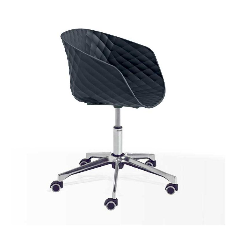 Acheter votre fauteuil design avec ou sans roulettes, microfibre