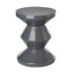 Tabouret table d'appoint gris ZIG ZAG Pols Potten