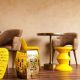 Tabouret table d'appoint ZIG ZAG Pols Potten